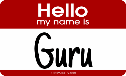 Hello my name is Guru png download