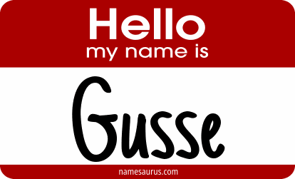 Hello my name is Gusse png download