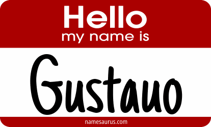 Hello my name is Gustauo png download