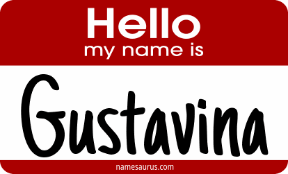 Hello my name is Gustavina png download