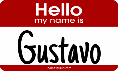 Hello my name is Gustavo png download