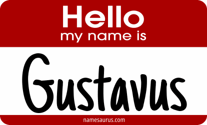 Hello my name is Gustavus png download