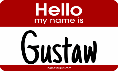 Hello my name is Gustaw png download