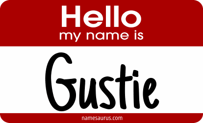 Hello my name is Gustie png download