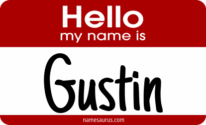 Hello my name is Gustin png download