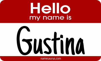 Hello my name is Gustina png download