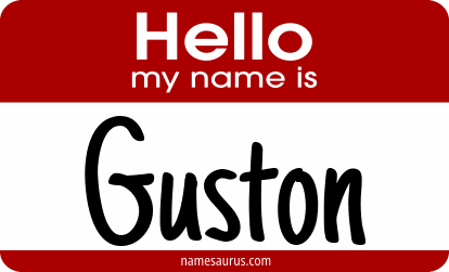 Hello my name is Guston png download