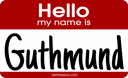 Hello my name is Guthmund png download