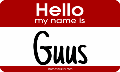 Hello my name is Guus png download