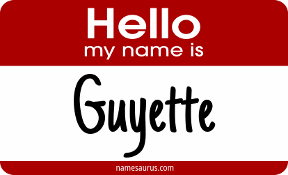Hello my name is Guyette png download