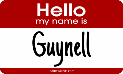 Hello my name is Guynell png download