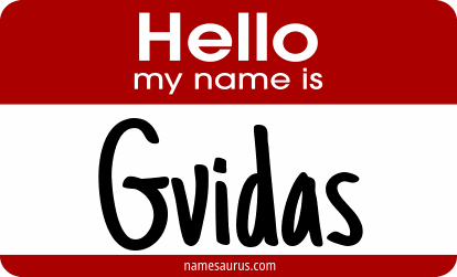 Hello my name is Gvidas png download