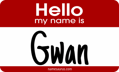 Hello my name is Gwan png download