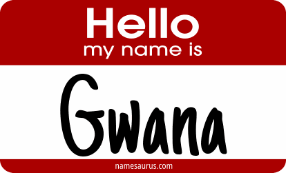 Hello my name is Gwana png download