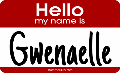 Hello my name is Gwenaelle png download