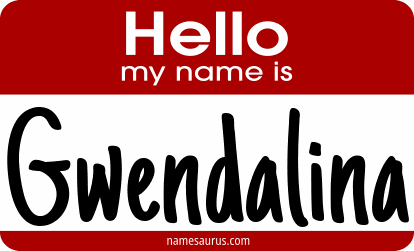 Hello my name is Gwendalina png download