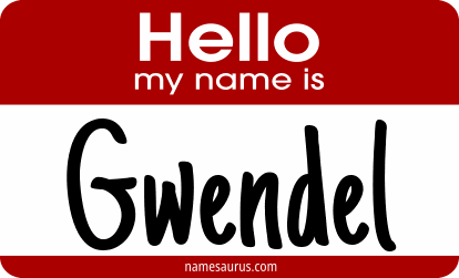 Hello my name is Gwendel png download