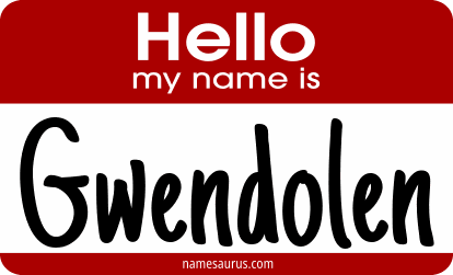 Hello my name is Gwendolen png download