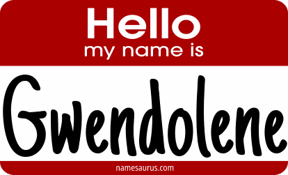 Hello my name is Gwendolene png download