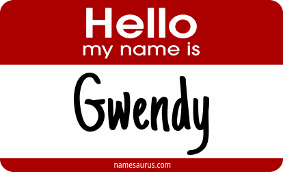 Hello my name is Gwendy png download