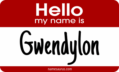 Hello my name is Gwendylon png download