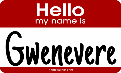 Hello my name is Gwenevere png download