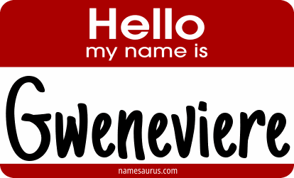 Hello my name is Gweneviere png download