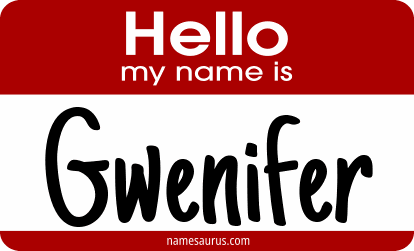 Hello my name is Gwenifer png download