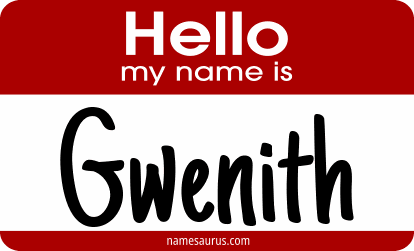 Hello my name is Gwenith png download