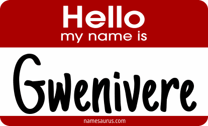 Hello my name is Gwenivere png download