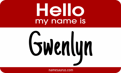 Hello my name is Gwenlyn png download