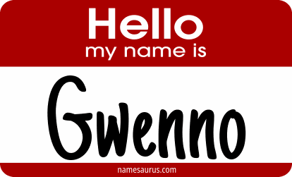 Hello my name is Gwenno png download