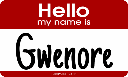 Hello my name is Gwenore png download