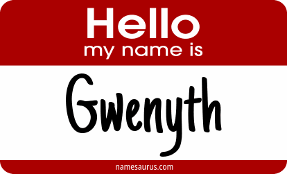 Hello my name is Gwenyth png download