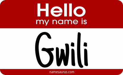 Hello my name is Gwili png download