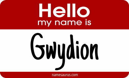 Hello my name is Gwydion png download