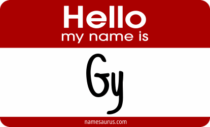 Hello my name is Gy png download