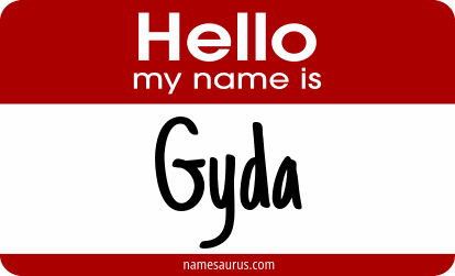 Hello my name is Gyda png download