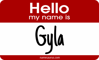 Hello my name is Gyla png download