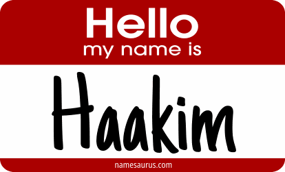 Hello my name is Haakim png download