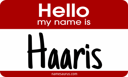 Hello my name is Haaris png download