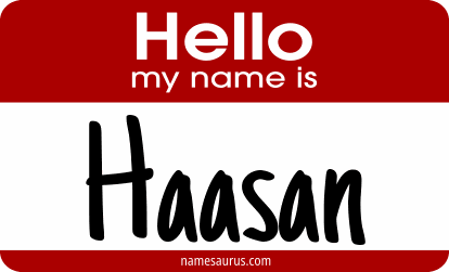 Hello my name is Haasan png download
