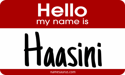 Hello my name is Haasini png download