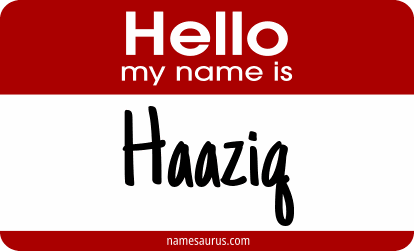 Hello my name is Haaziq png download