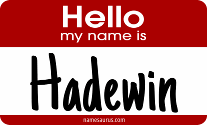 Hello my name is Hadewin png download