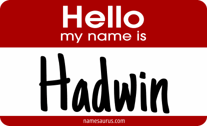 Hello my name is Hadwin png download