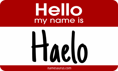 Hello my name is Haelo png download