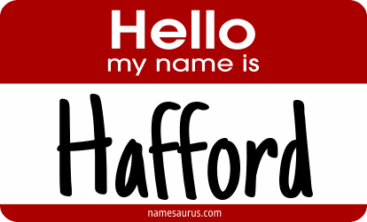 Hello my name is Hafford png download