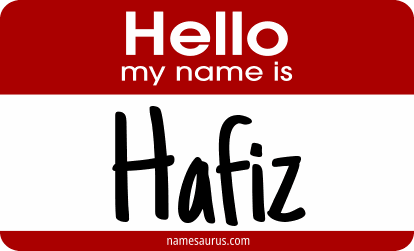 Hello my name is Hafiz png download
