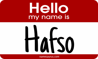 Hello my name is Hafso png download
